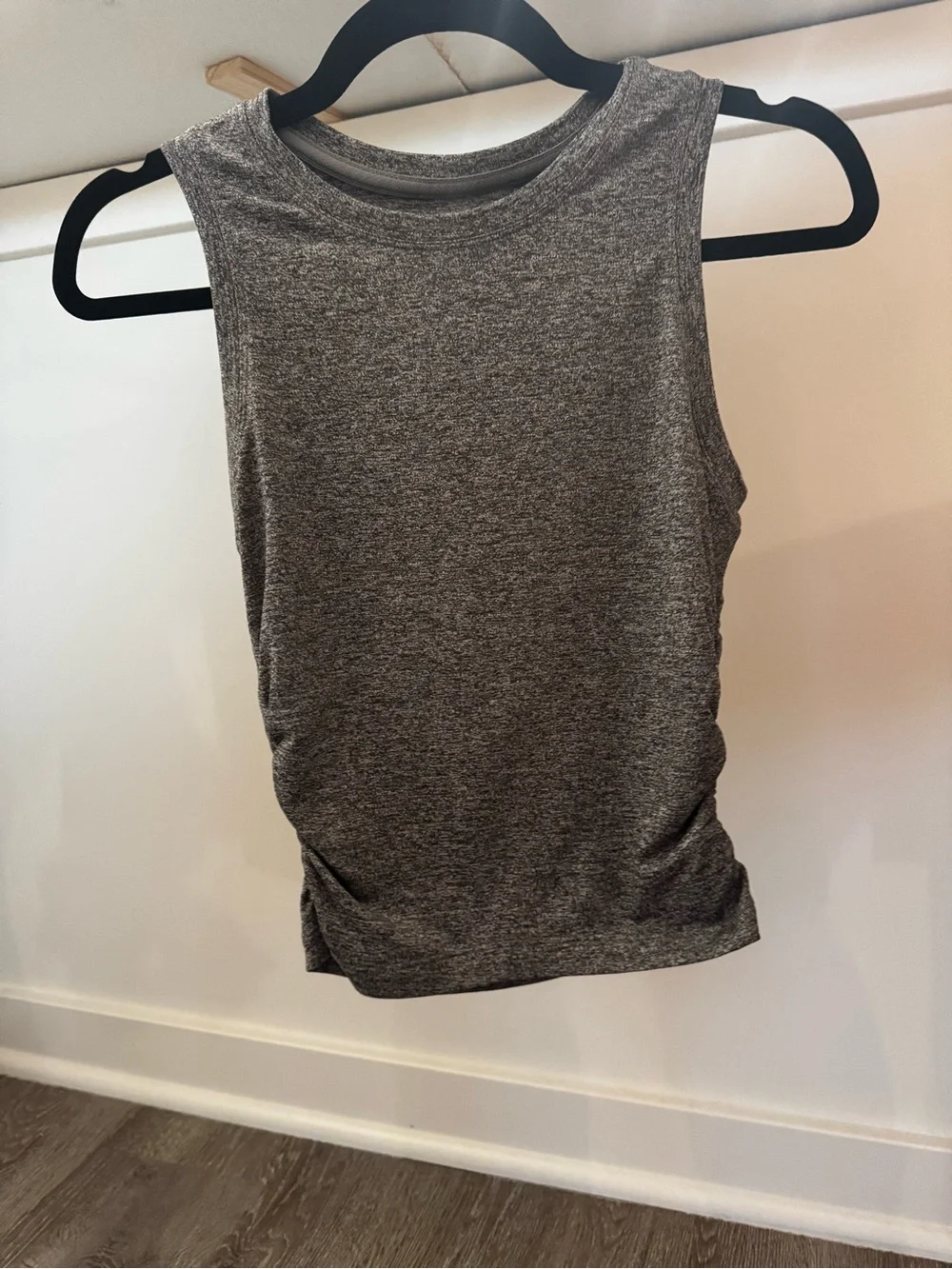 lululemon athletica Gray Sleeveless Side-Tie Tank